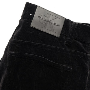 Vintage Calvin Klein WOMENS Velour High Waisted Pants - 10
