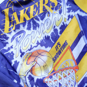 Vintage RARE Chalk Line Los Angeles Lakers Big Graphic Jacket - S/M