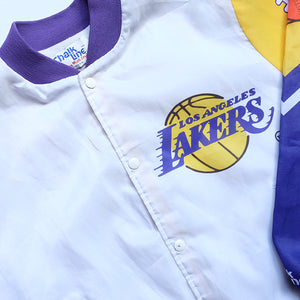 Vintage RARE Chalk Line Los Angeles Lakers Big Graphic Jacket - S/M