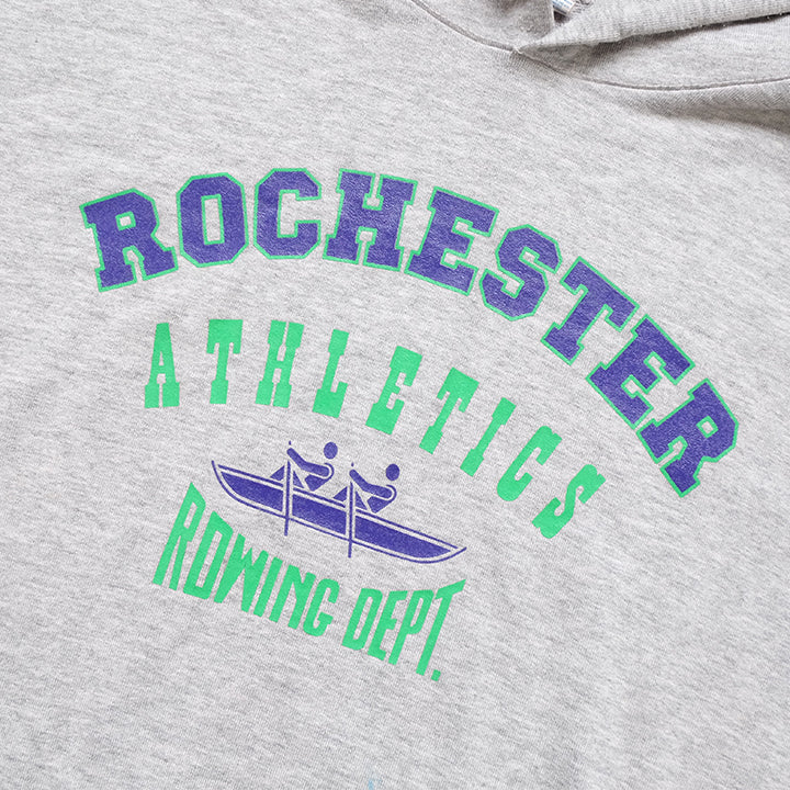 Vintage Champion Rochester Warm Up Hooded Sweatshirt - XL