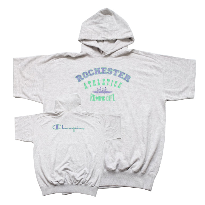 Vintage Champion Rochester Warm Up Hooded Sweatshirt - XL