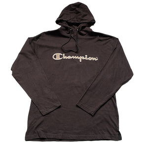 Champion hoodie embroidered sleeve clearance
