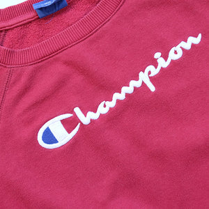 Vintage ChampionEmbroidered Spell Out Crewneck - XS