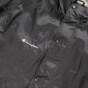 Vintage Champion Embroidered Logo Quilted Style Jacket - L