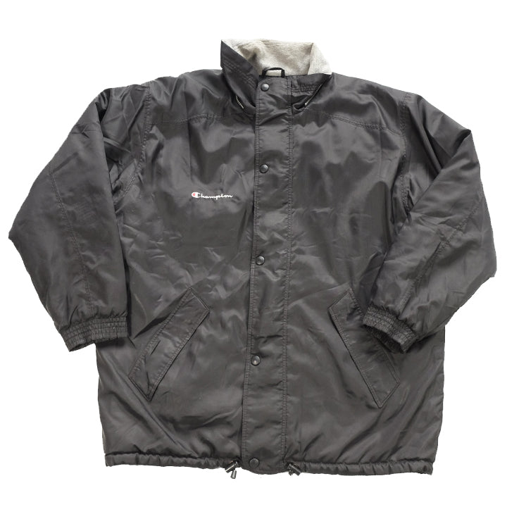 Champion black coach jacket sales