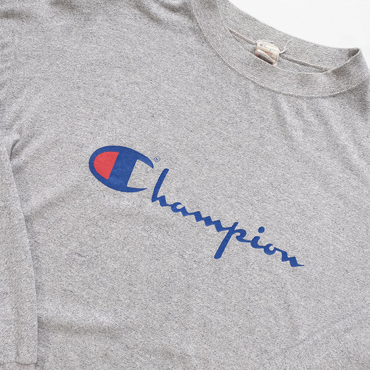 Vintage Champion Spell Out Long Sleeve - L