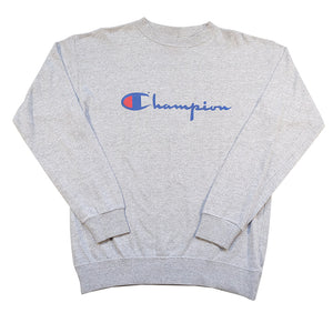 Vintage Champion Spell Out Pullover - M