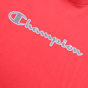 Vintage Champion Spell Out T-Shirt - XS