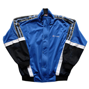 Vintage Champion Tape Logo Track Jacket - M