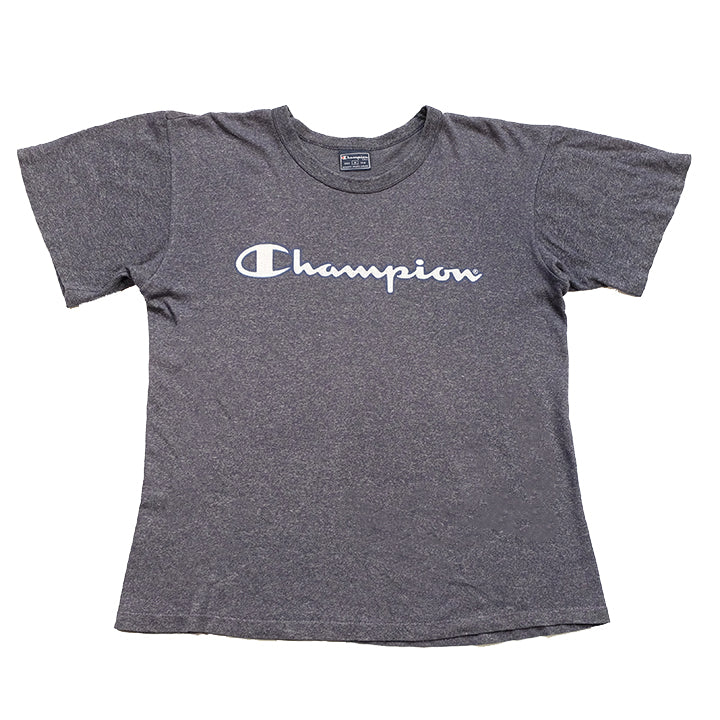 Vintage Champion Spell Out T-Shirt - M