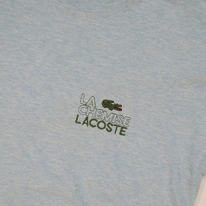 Vintage Chemise Lacoste Embroidered T Shirt M