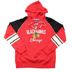 Vintage Chicago Blackhawks Pullover Hoodie - M