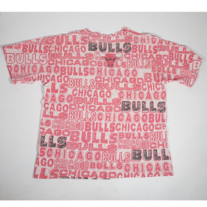 Vintage Chicago Bulls Salem All Over Print AOP T-Shirt - M/L