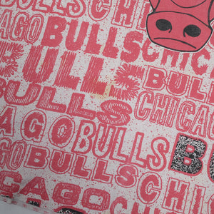 Vintage Chicago Bulls Salem All Over Print AOP T-Shirt - M/L