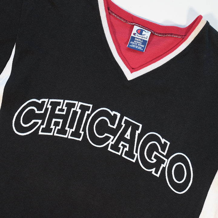 Vintage 90s Chicago Bulls Warm Up Shooting Shirt - L