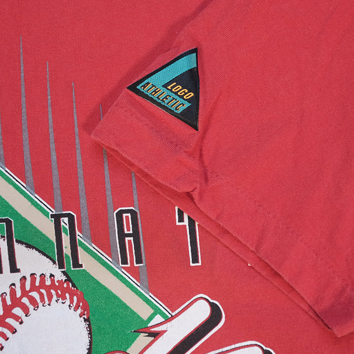 Vintage 1992 Cincinnati  Reds Single Stitch T-Shirt - L