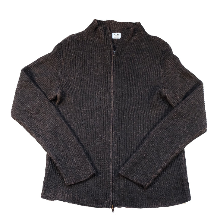 Vintage CP Company Made In Italy Knit Zip Up - S/M