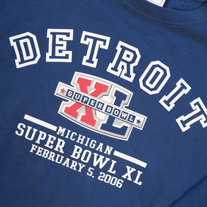 Vintage Detroit Lions Super Bowl Crewneck - L