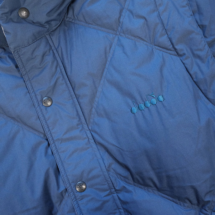 Vintage Diadora Puffer Down Reversible Jacket/Vest - L