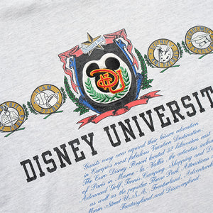 Vintage Disney University Single Stitch T-Shirt - M