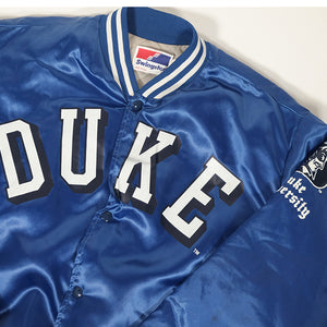 Vintage University Of Duke Satin Bomber Jacket Made In USA - L