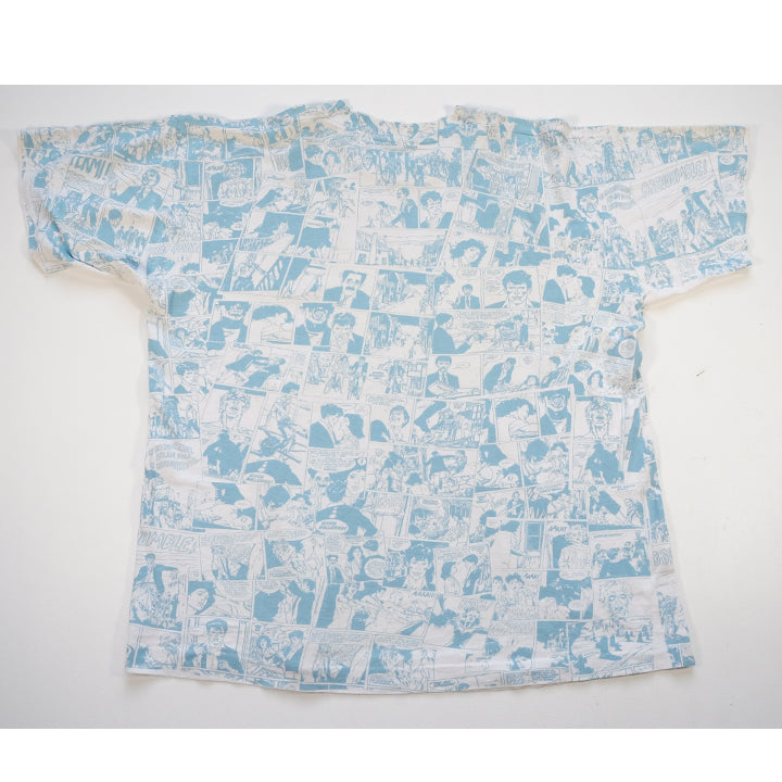 Vintage Rare 1992 Dylan Dog All Over Print Single Stitch T-Shirt - XL