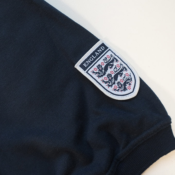 Vintage England Football Quarter Zip Top - XXL