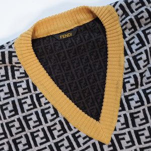 Vintage Fendi WOMENS Zucca All Over Monogram Sweater L – Steep Store