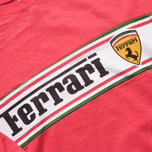 Vintage 80s Ferrari Spell Out Crewneck - L