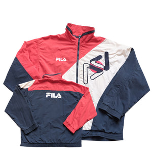 Vintage OG Fila Embroidered Logo Jacket - XL