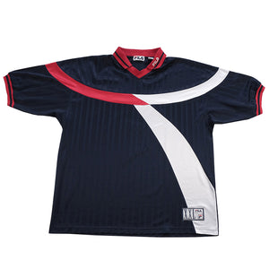 Vintage 90s Fila Collar Logo Jersey Top - XL