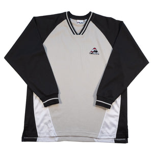 Vintage Fila Logo Mesh Long Sleeve L Steep Store