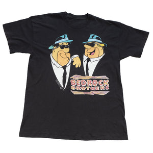 Vintage 1997 Flintstones Bedrock Brothers Single Stitch T-Shirt - L