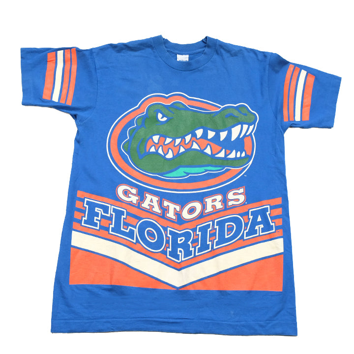 Vintage Florida Gators Big All Over Front & Back Graphic Made In USA T-Shirt -  L