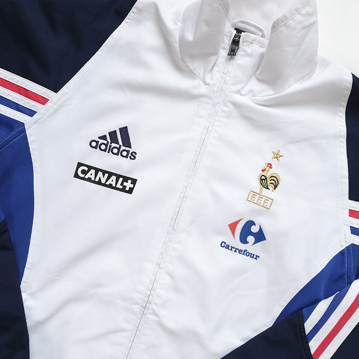 Vintage 2002 Adidas France Warm Up Jacket - M