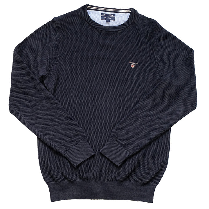 Vintage Gant Embroidered Logo Sweater - S/M