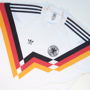 Vintage 1988 Adidas Deutscher Fussball-Bund Made In Germany Jersey  - L