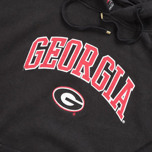 Vintage Georgia Bulldogs Embroidered Hooded Sweatshirts - XL