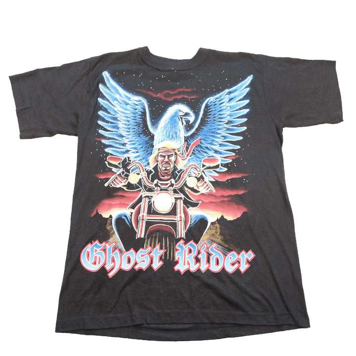 Ghost Ridge Shirt Vintage Ghost Rider Graphic T-Shirt - L – Steep Store