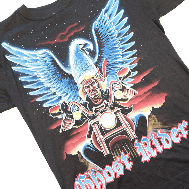 Vintage Ghost Rider Graphic T-Shirt - L