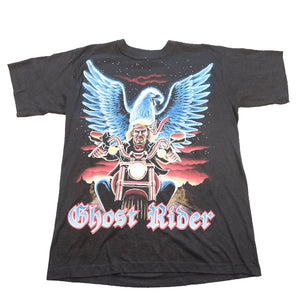 Vintage Ghost Rider Graphic T-Shirt - L