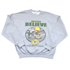 Vintage Green Bay Packers Big Graphic Crewneck - XL