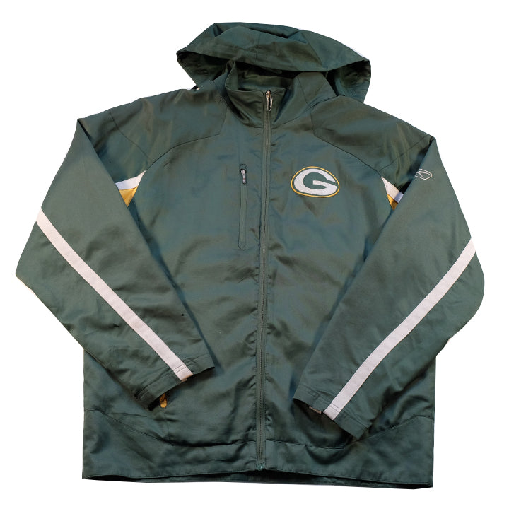 Vintage Green Bay Packers Logo Jacket - L