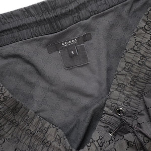Vintage Gucci Monogram All Over Swim Shorts Made In Italy - M/L