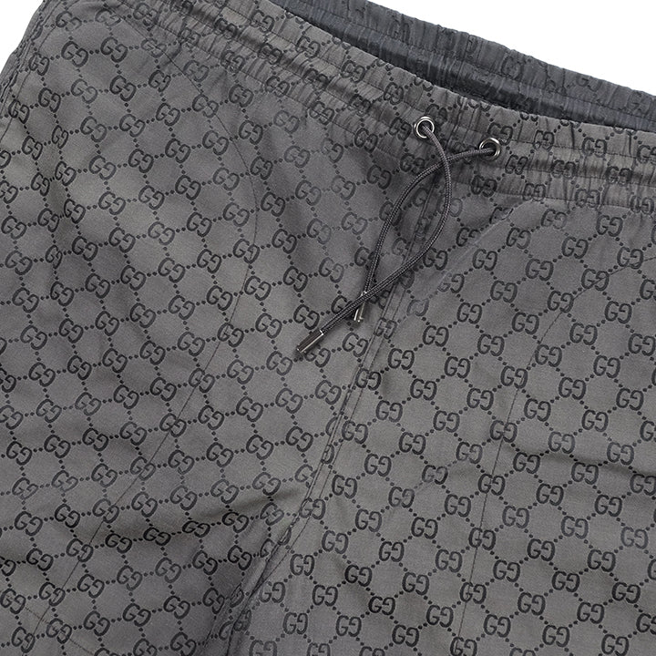 Vintage Gucci Monogram All Over Swim Shorts Made In Italy M L