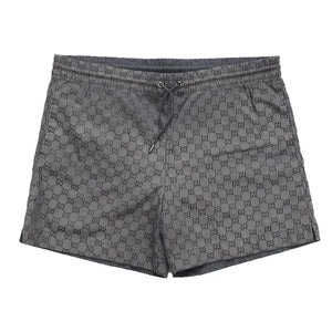 Gucci monogram swim shorts hotsell