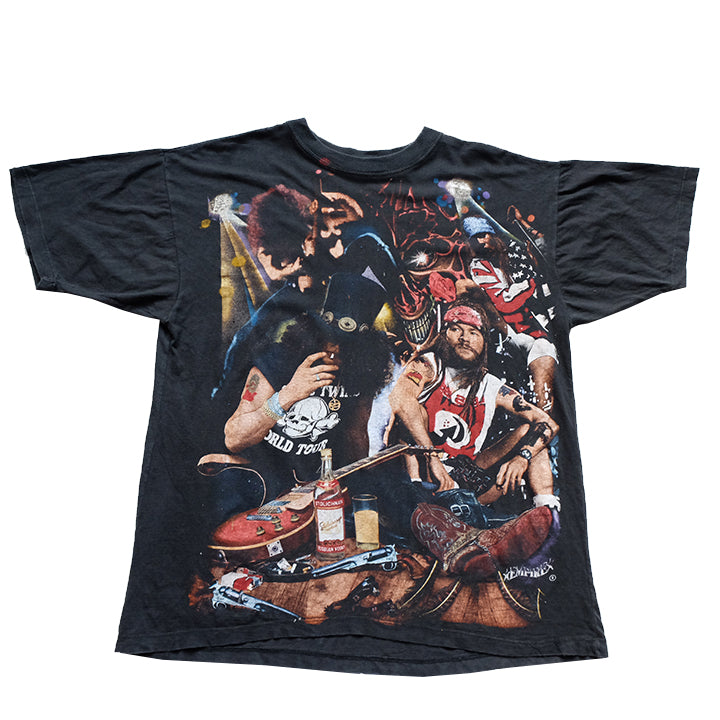 Vintage 90s Guns N Roses Big Front & Back Graphic T-Shirt - L