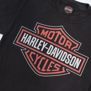 Vintage Harley Davidson Big Logo New York T-Shirt - S