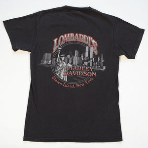 Vintage Harley Davidson Big Logo New York T-Shirt - S