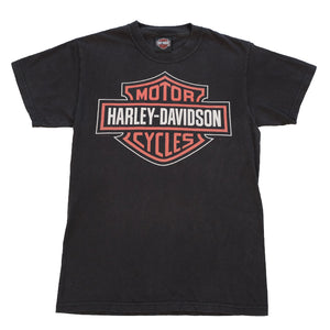 Vintage Harley Davidson Big Logo New York T-Shirt - S
